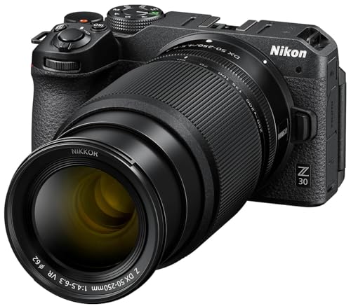 Nikon Z 30 Compact and Lightweight Mirrorless Camera with NIKKOR 16-50mm Lens with Creator's Kit