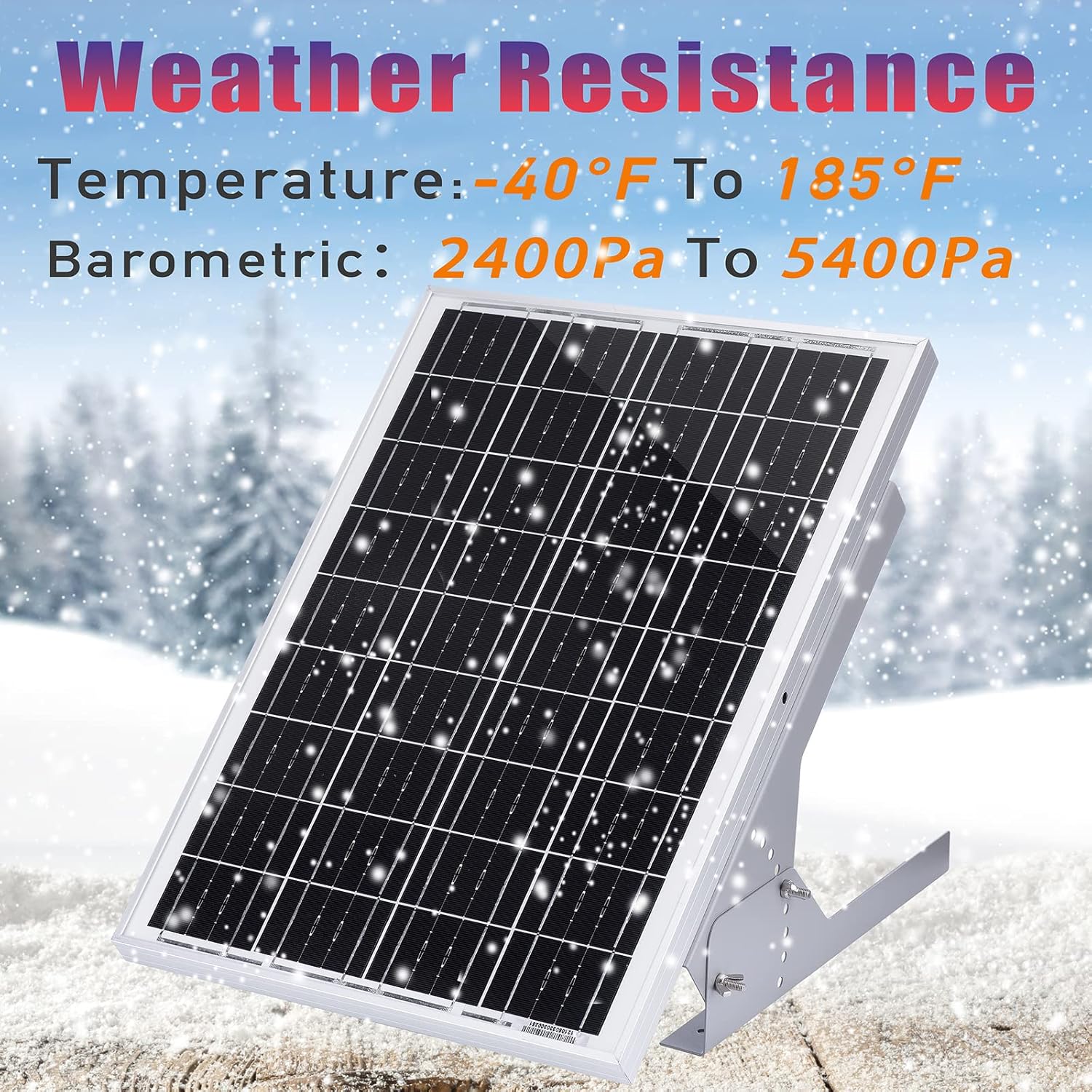 YAARZAR 30 Watt 12V Solar Panel Kit with Adjustable Solar Panels Tilt Mount Brackets and 5A 12V/24V PWM Solar Charge Controller for 12V Battery RV