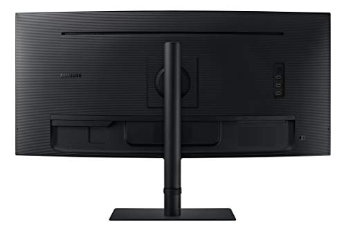 SAMSUNG Viewfinity S65UA Series 34-Inch Ultrawide QHD Curved Monitor, 100Hz, USB-C, HDR10 (1 Billion Colors), Height Adjustable Stand