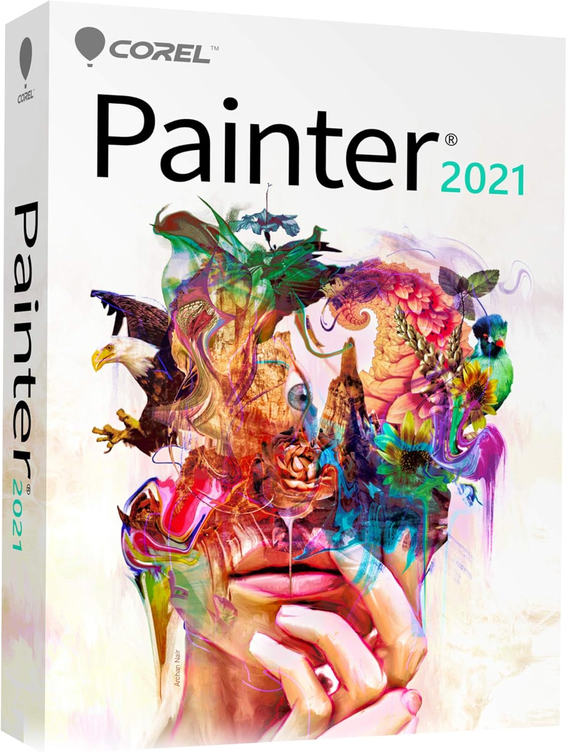 Corel Painter 2021 Upgrade | Digital Painting Software | Illustration, Concept, Photo, and Fine Art [PC/Mac Keycard] [Old Version]
