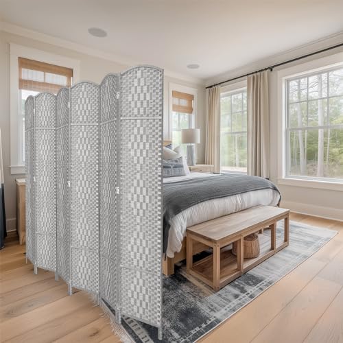 Room Divider, Room Dividers and Folding Privacy Screens, 16in Privacy Screen, 6 Panel Temporary Wall Partitions, 6ft Space Separation Panel Screen