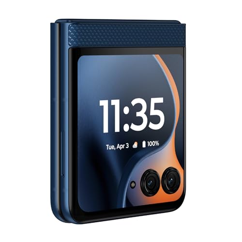 Motorola razr | 2024 | Unlocked | Made for US 8/256GB | 50MP Camera | Spritz Orange