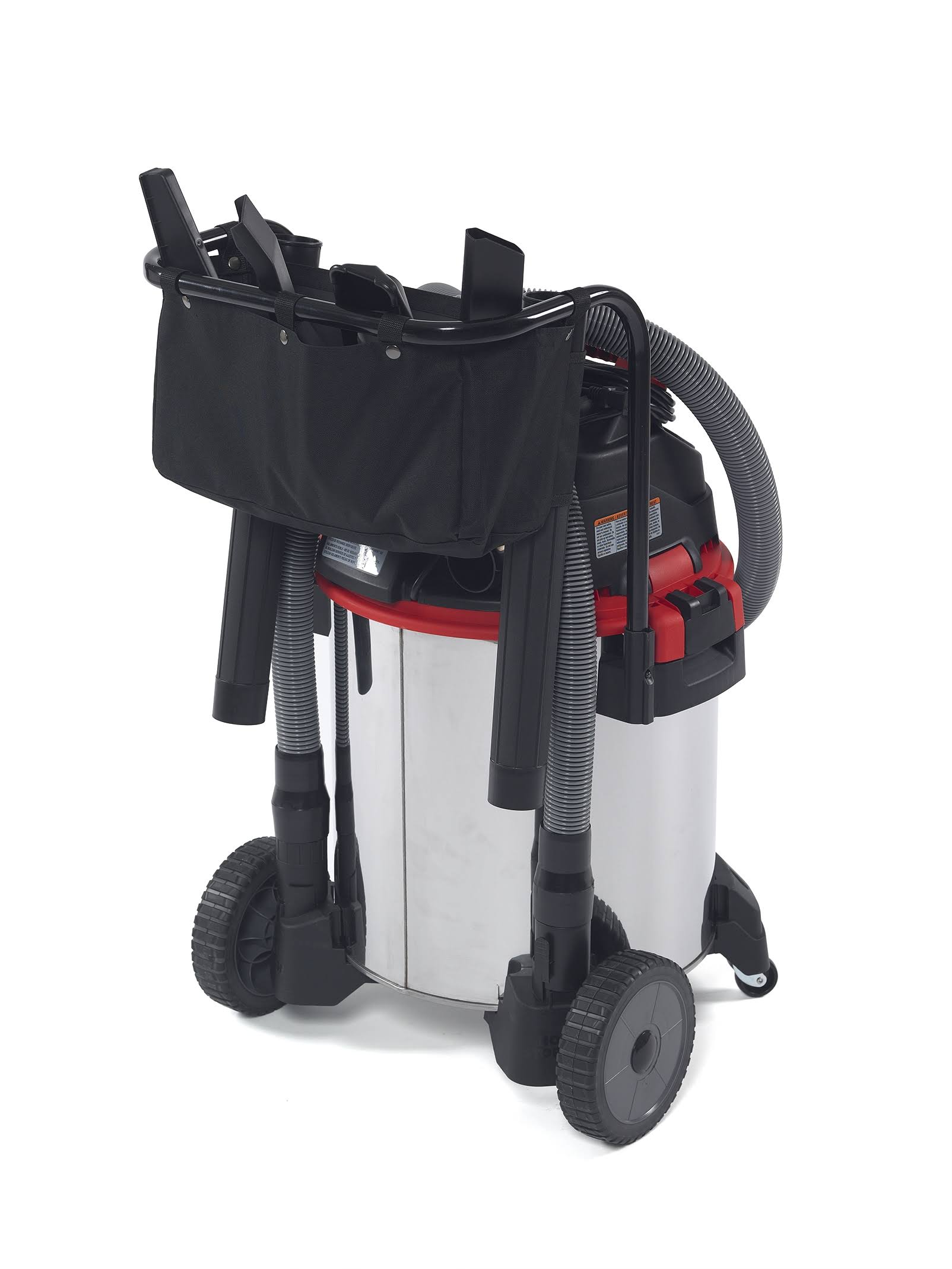 RIDGID 50353 16 Gallon Stainless Steel Wet/Dry Vac with Cart