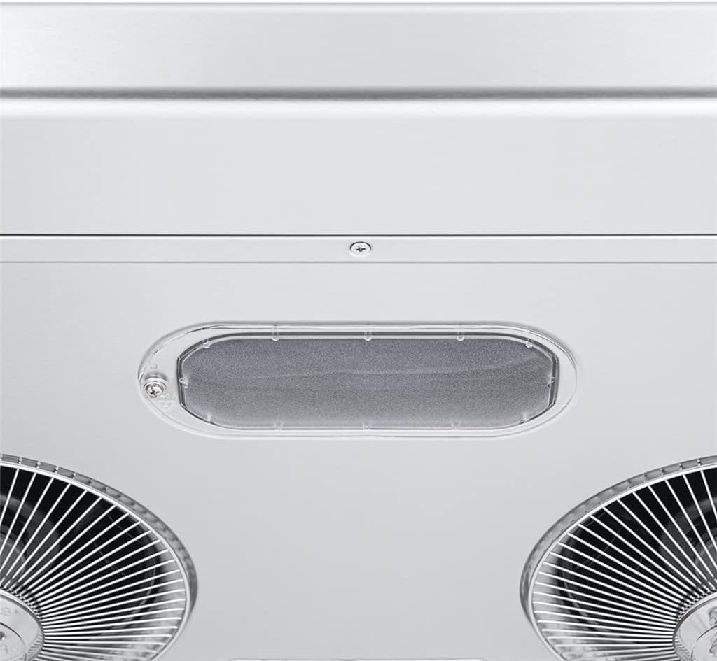 PACIFIC 30'' Economy Under Cabinet Range Hood PR2017-30S, 2-Speed Level, Stainless Steel, Max. 650CFM, Filter-Less Design, Easy to clean