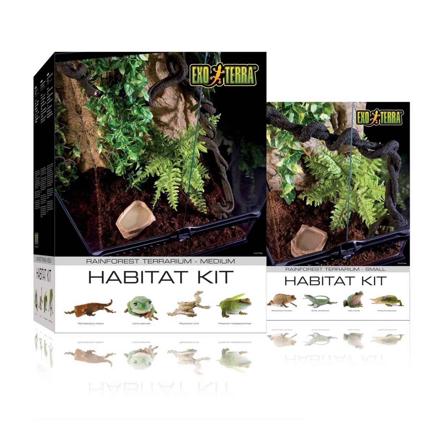 Exo Terra Rainforest Habitat Kit - Pet Supplies online store