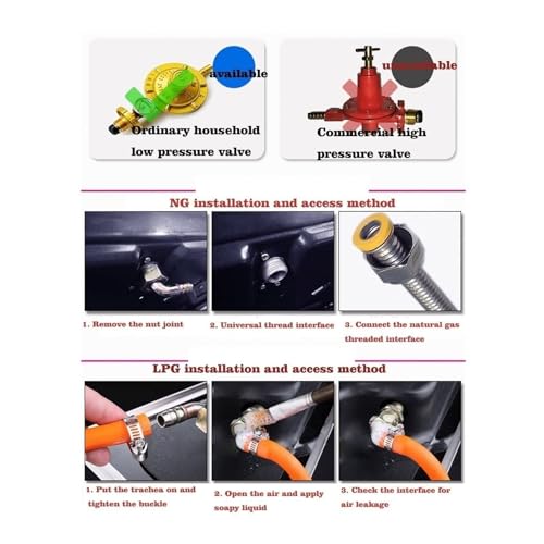 Gas Cooker - Portable Gas Stove, Easy-to-clean Portable Gas Stove For Home Use, 13 Cavities Tempered Glass Cooktop Burner