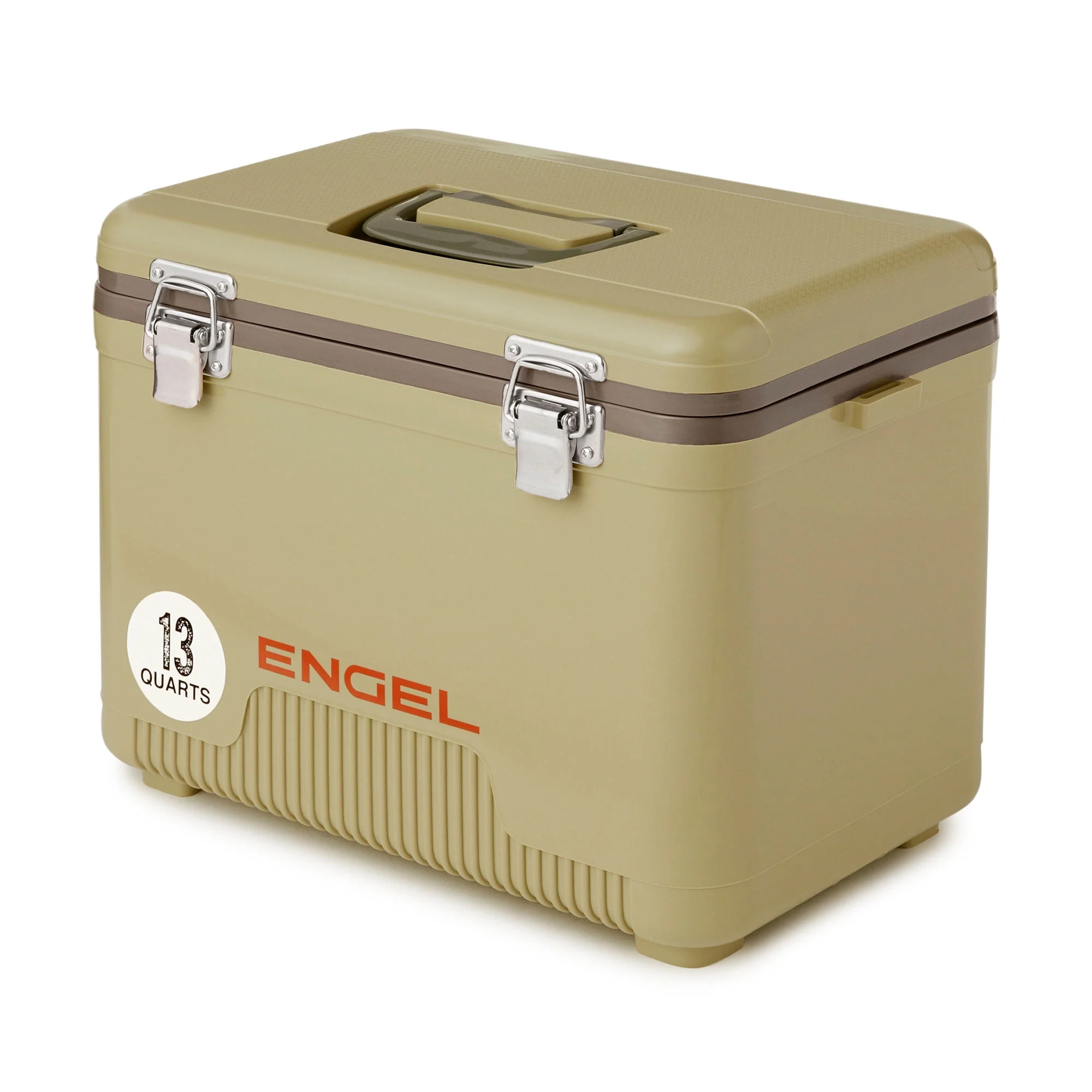 ENGEL 13 Quart 18 Can Leak Proof Odor Resistant Insulated Cooler Drybox, Seafoam