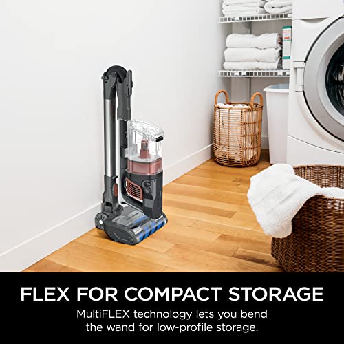 Shark IZ483H Vertex Cordless Stick Vacuum with DuoClean PowerFins, MultiFLEX, Crevice Tool, Pet Multi-Tool & Anti-Allergen Brush, 120-min Runtime