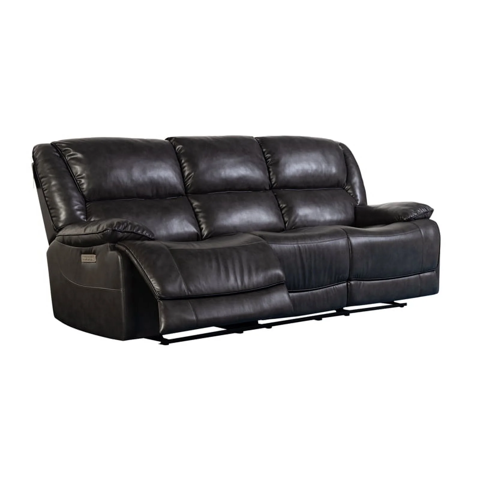 Hawthorne Collections Ennis Reclining Sofa - Black