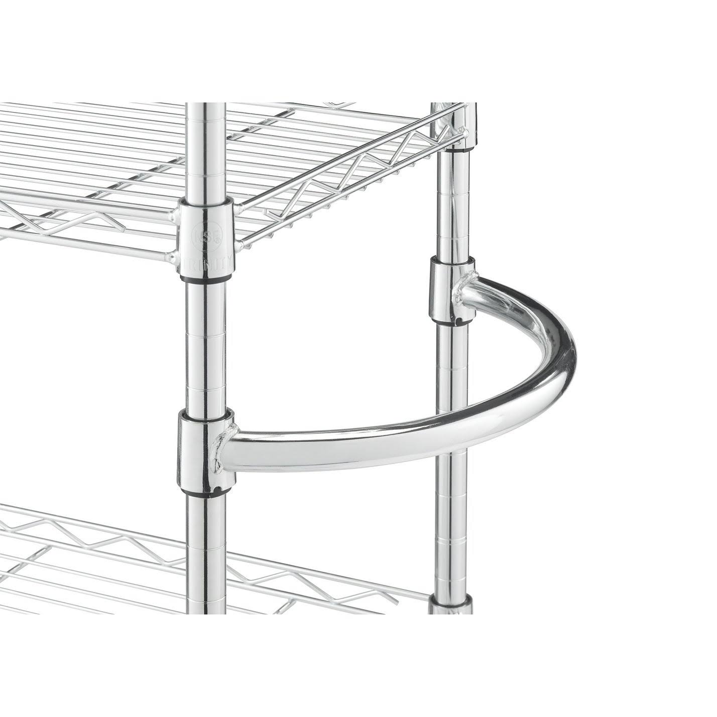 Trinity Basics EcoStorage 5-Tier Pantry Rack - Chrome