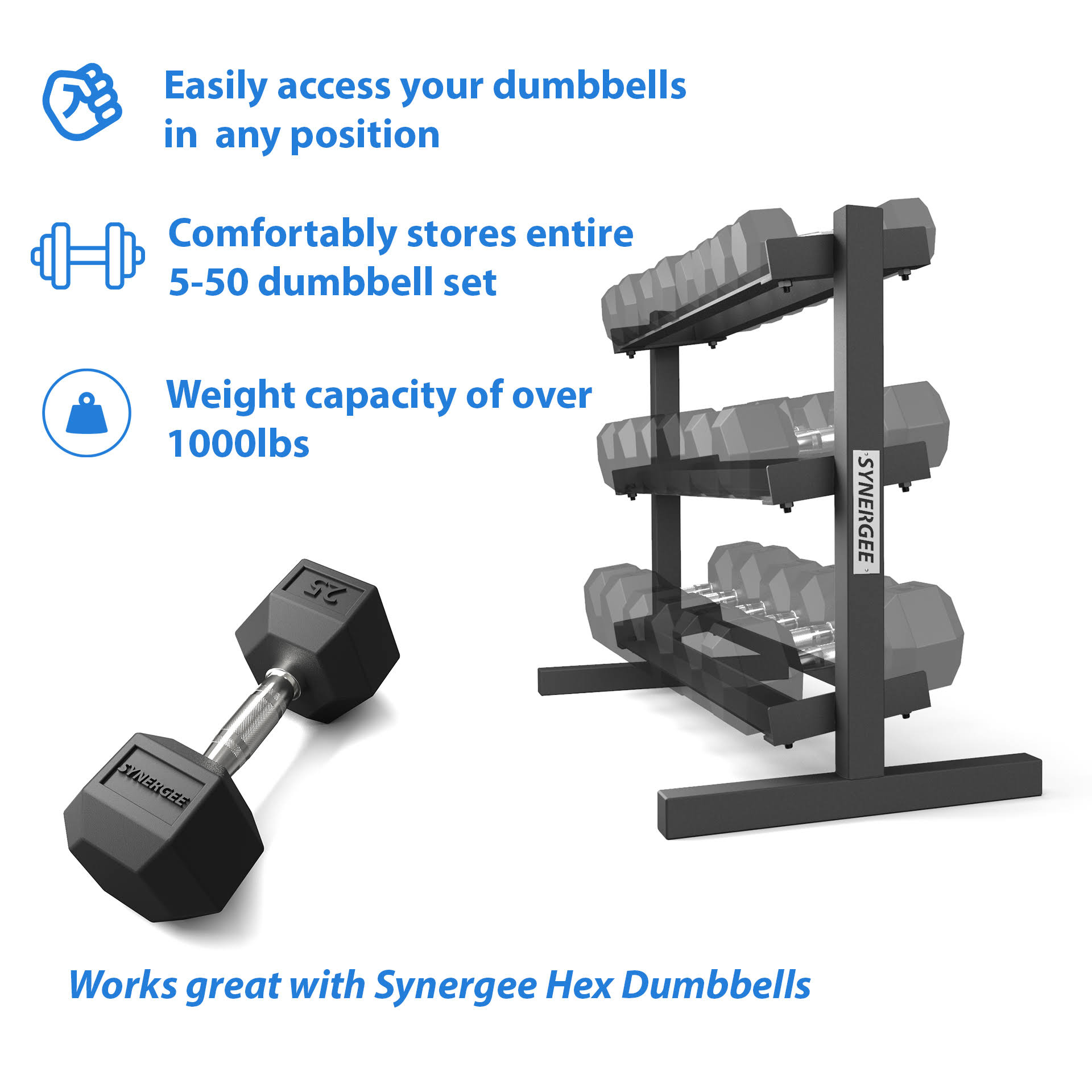 Dumbbell Rack - Rack Only