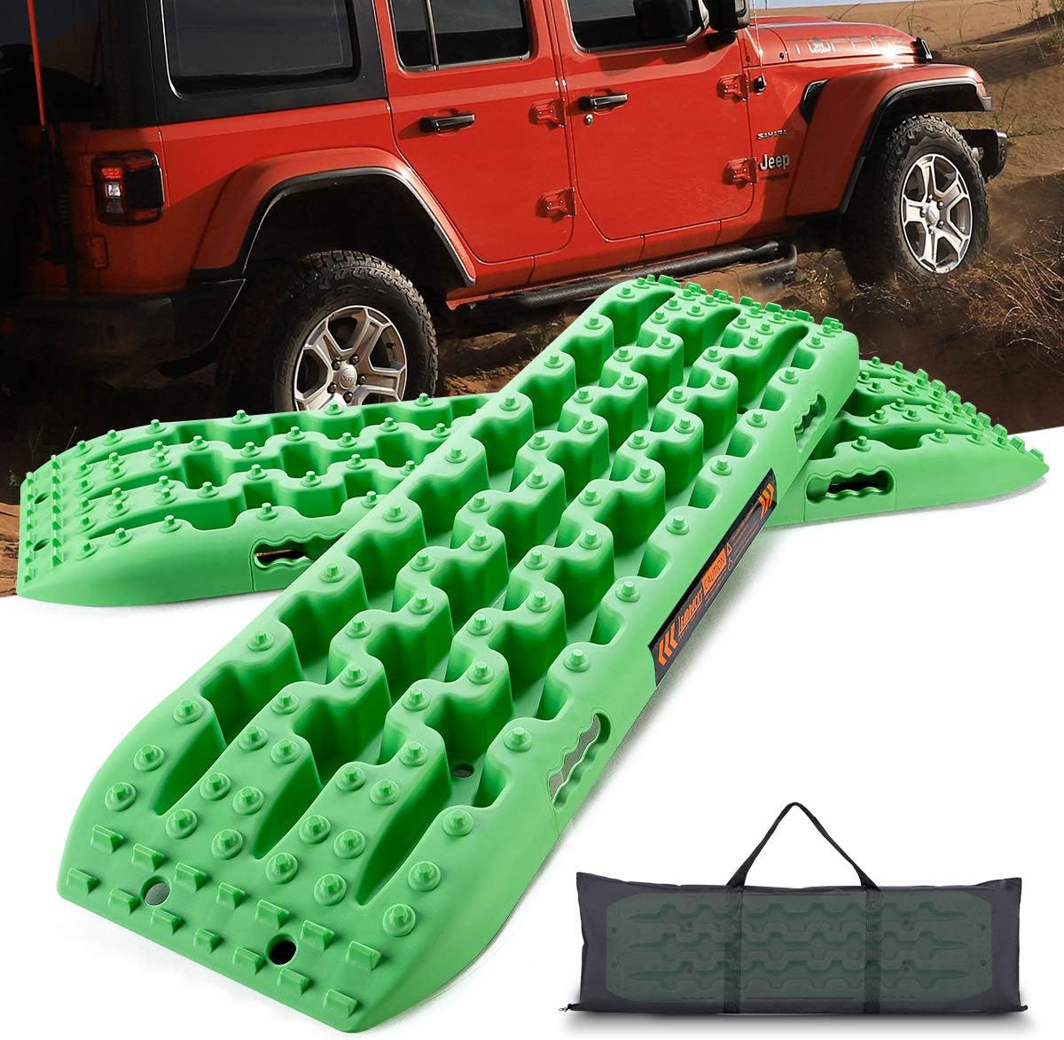 LEADRACKS Traction Boards for Off-Road Truck, Cars, Sand, Snow, Mud