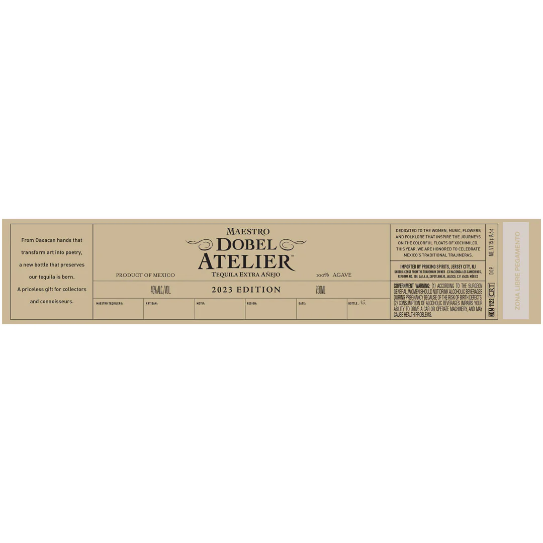 Dobel Maestro Atelier Extra Anejo 2023 Edition 750ml - Nestor Liquor
