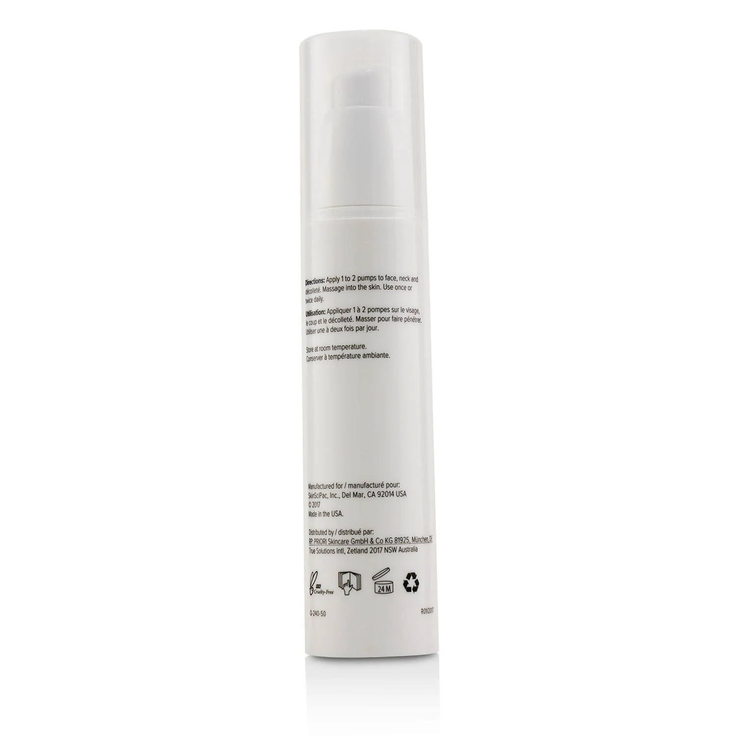 Priori Q+SOD fx240 - Moisturizing Creme  50ml/1.7oz