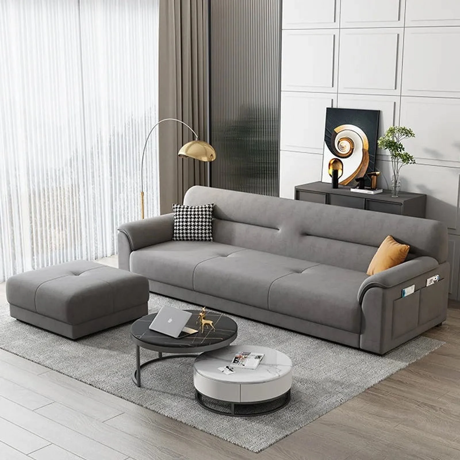 Patio Puff Salon Room Loveseat Dining Chairs Corner Modern Sleeper Lounge Dining Chairs Couch Slaapbank Luxury Furniture DX50KT