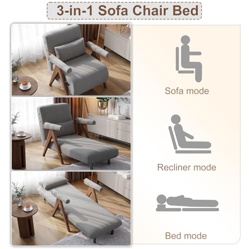 Residential Convertible Sofa Bed Chair