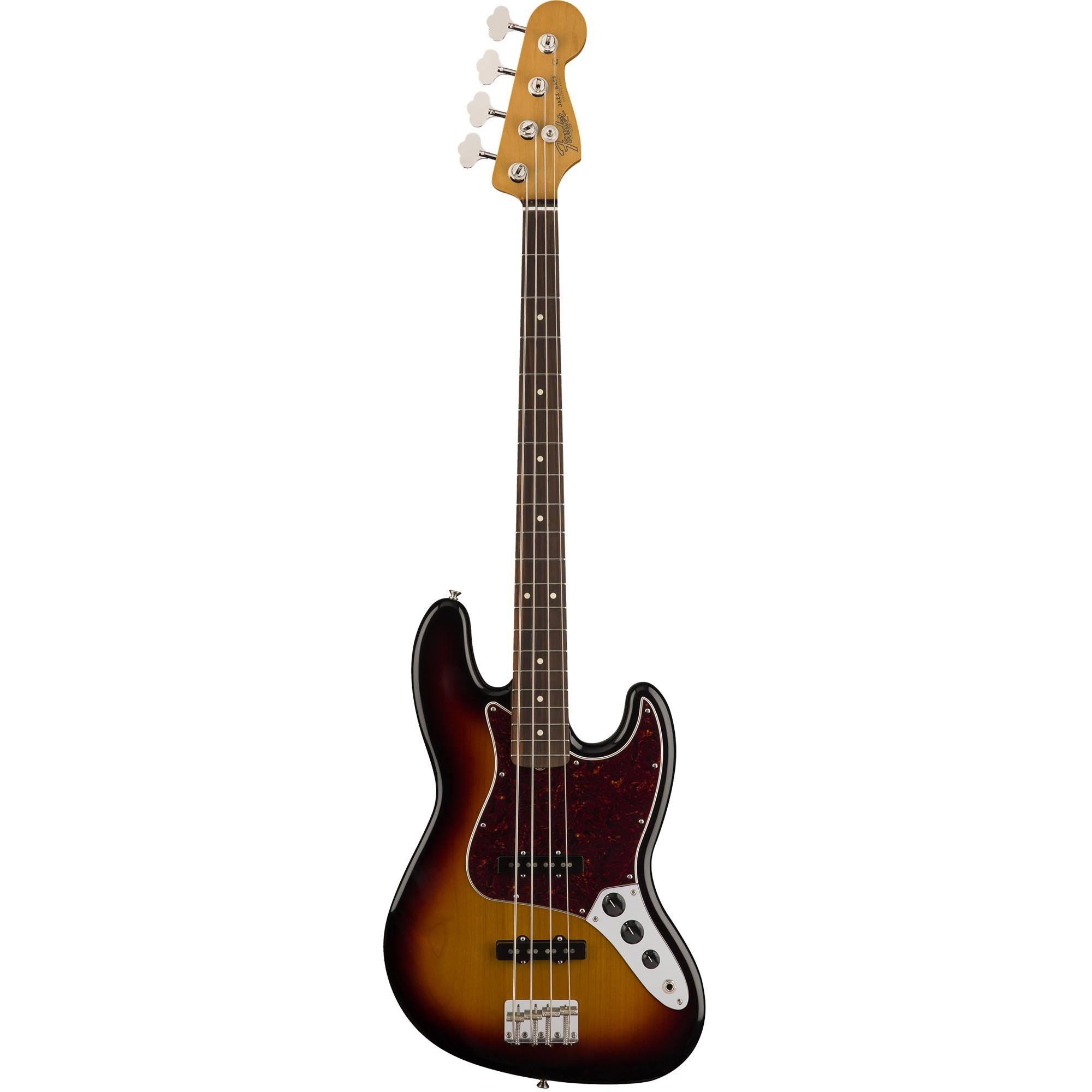 Fender &60s Jazz Bass Pau Ferro, 3 Color Sunburst