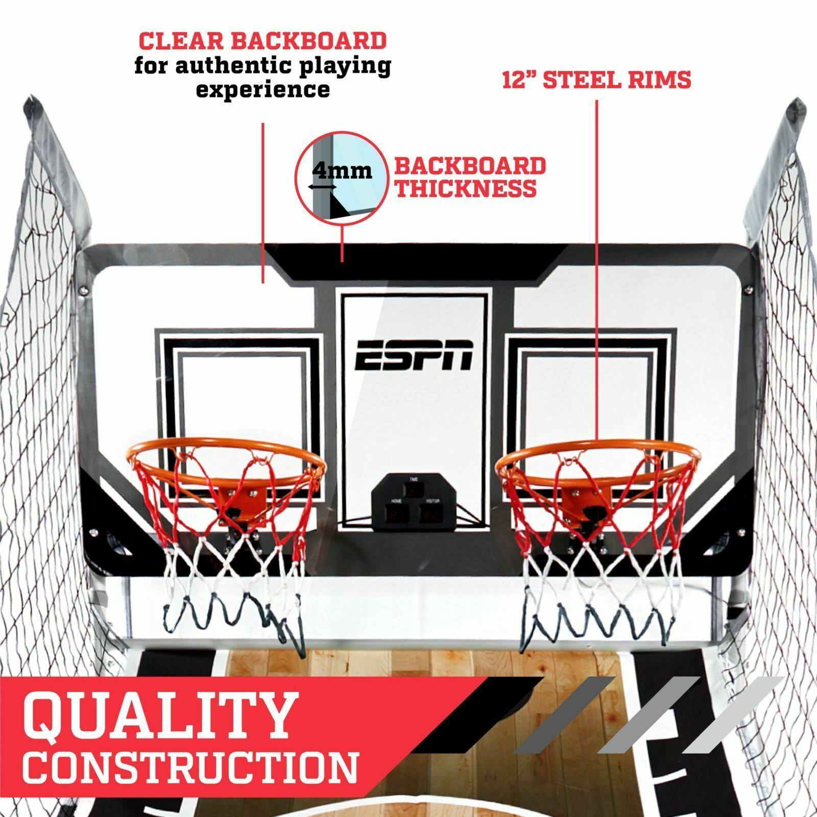 Espn EZ-Fold 2-Player Arcade Basketball Game