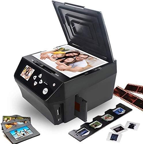 22MP Film &Slide Photo Multi-Function Scanner, Converts 135Film/35mm