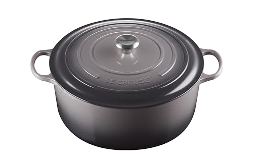 Le Creuset Enameled Cast Iron Signature Round Dutch Oven, 5.5 qt., Cerise