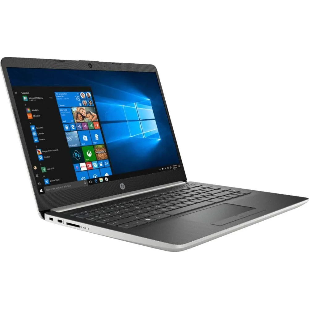 HP 14" Home and Business Laptop Ryzen 3-3200U, 8GB RAM, 128GB M.2 SSD, Dual-Core up to 3.50 GHz, Vega 3 Graphics, RJ-45, USB-C, 4K Output HDMI