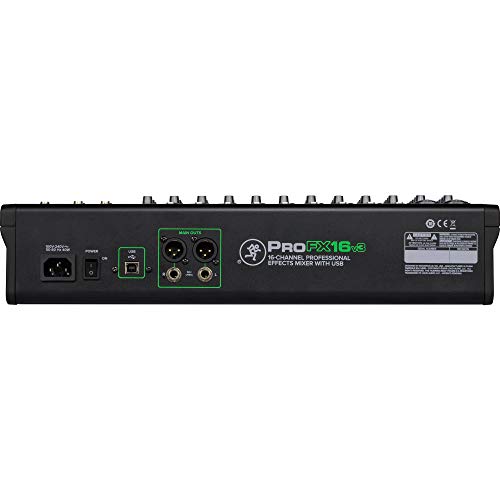 Mackie ProFX10 Go Battery-powered 10-channel Mixer with USB and Enhanced Effects
