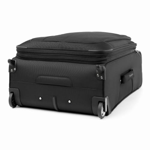 Travelpro Maxlite 5 Softside Expandable Upright 2 Wheel Carry on Luggage, Lightweight Suitcase, Men and Women, Burgundy, Carry On 22-Inch