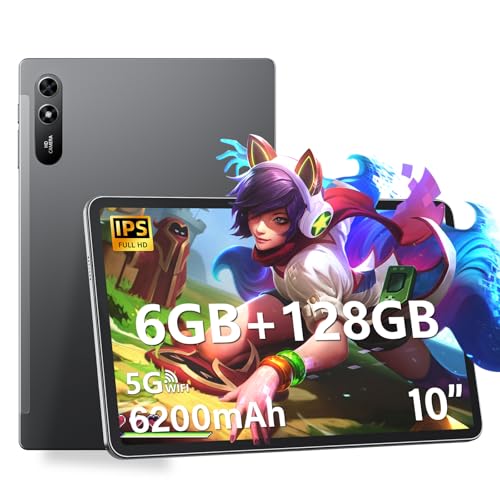 Android Tablet 12 Inch with 8GB RAM 256GB ROM, Octa-Core 2.0Ghz Processor, 2000 * 1200 FHD IPS Touch Screen, 5MP+13MP Dual Camera, 8000mAh Battery