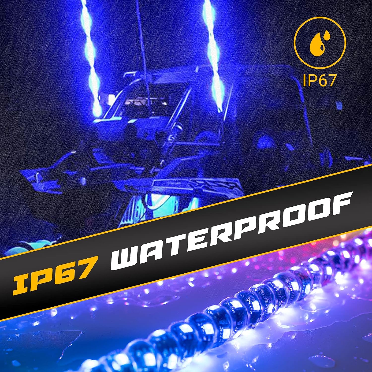 Led Whip Lights for UTV