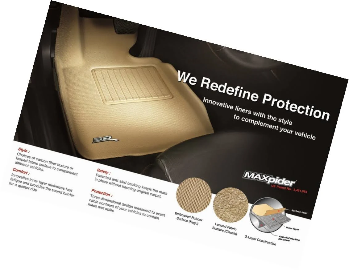 3D MAXpider 2014-2020 Acura MDX Kagu Cargo Liner - Black - M1AC0061309