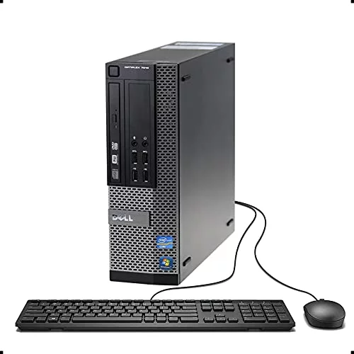 Dell Optiplex 7010 Business Desktop Computer (Intel Quad Core i5-3470 3.2GHz, 16GB RAM, New 480GB SSD HDD, USB 3.0, DVDRW, WiFi, Windows 10) (used)
