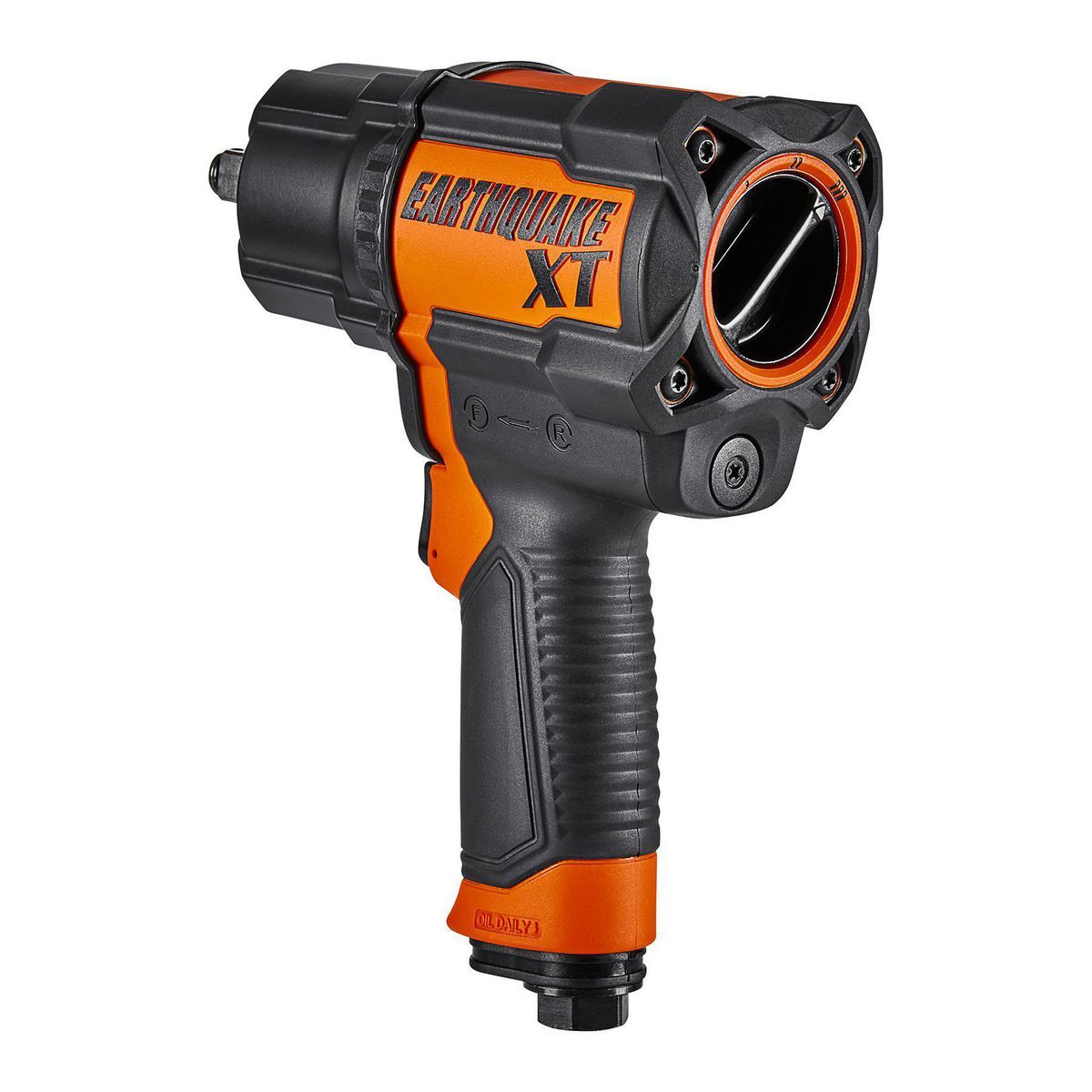 EARTHQUAKE XT 1/2 in. Composite Air Impact Wrench, Twin Hammer, 1200 ft-lbs, Purple