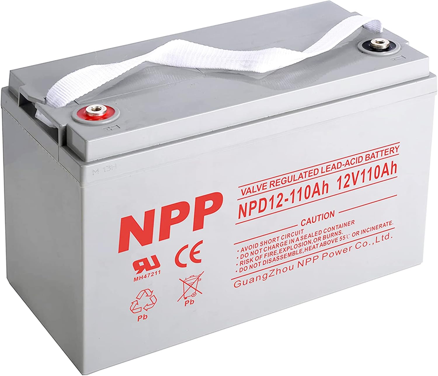 NP Power NP12-150Ah 12V 150Ah Rechargeable AGM Deep Cycle Battery Perfectly replace all RV, Solar systems, Marine Batteries Application