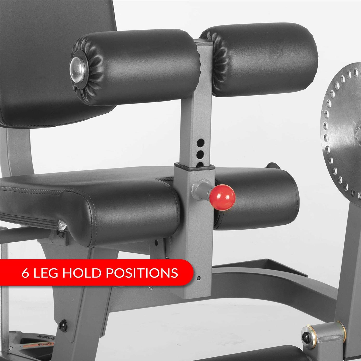 XMark Leg Exercise Machine with Rotary Leg Extension and Leg Curl - Sports Supplies Online Store