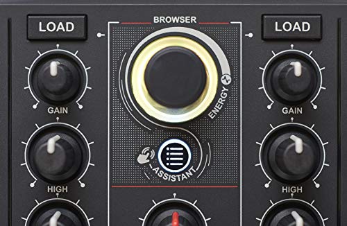 Hercules DJControl Inpulse 200 – DJ controller with USB, ideal for beginners learning to mix - 2 tracks with 8 pads and sound card