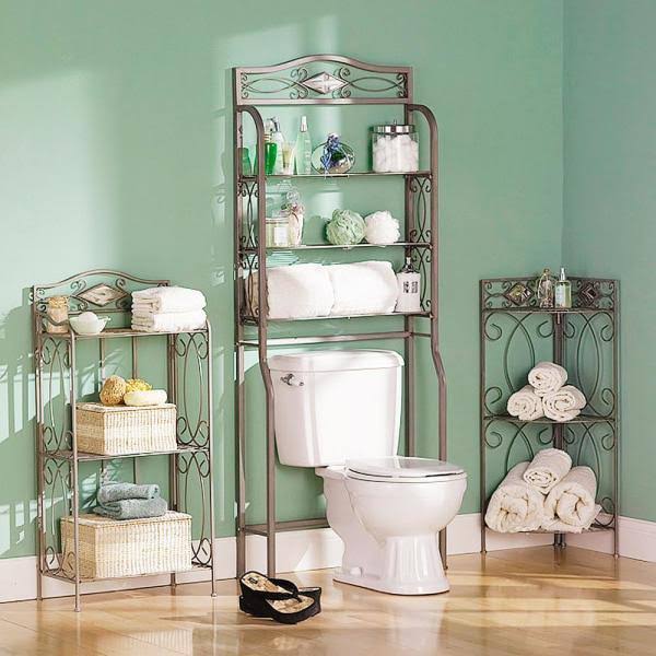 Southern Enterprises Reflections Space Saver, Silver