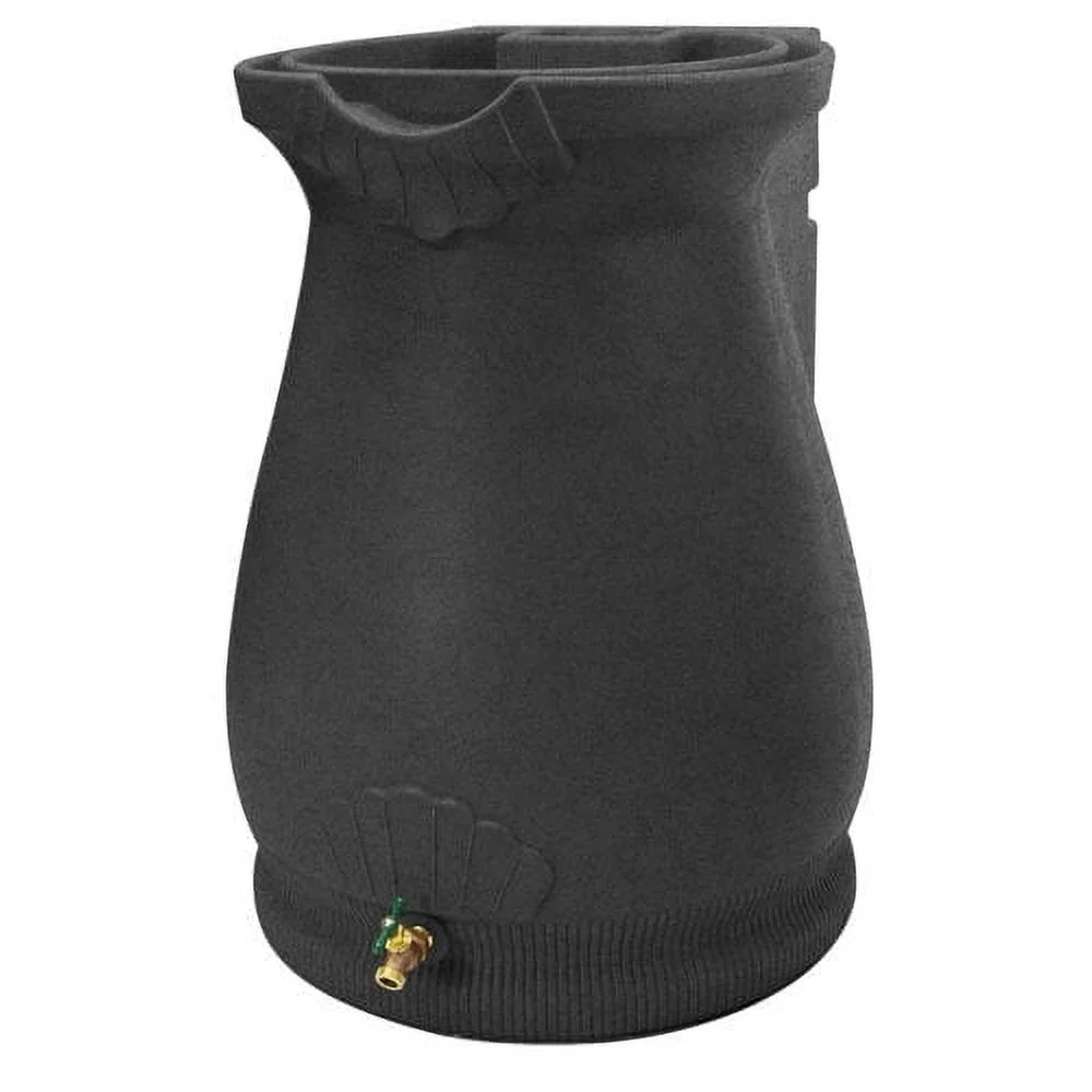 Good Ideas Rain Wizard Urn 50 Gallon Rain Barrel - Oak - Curated Treasures Market
