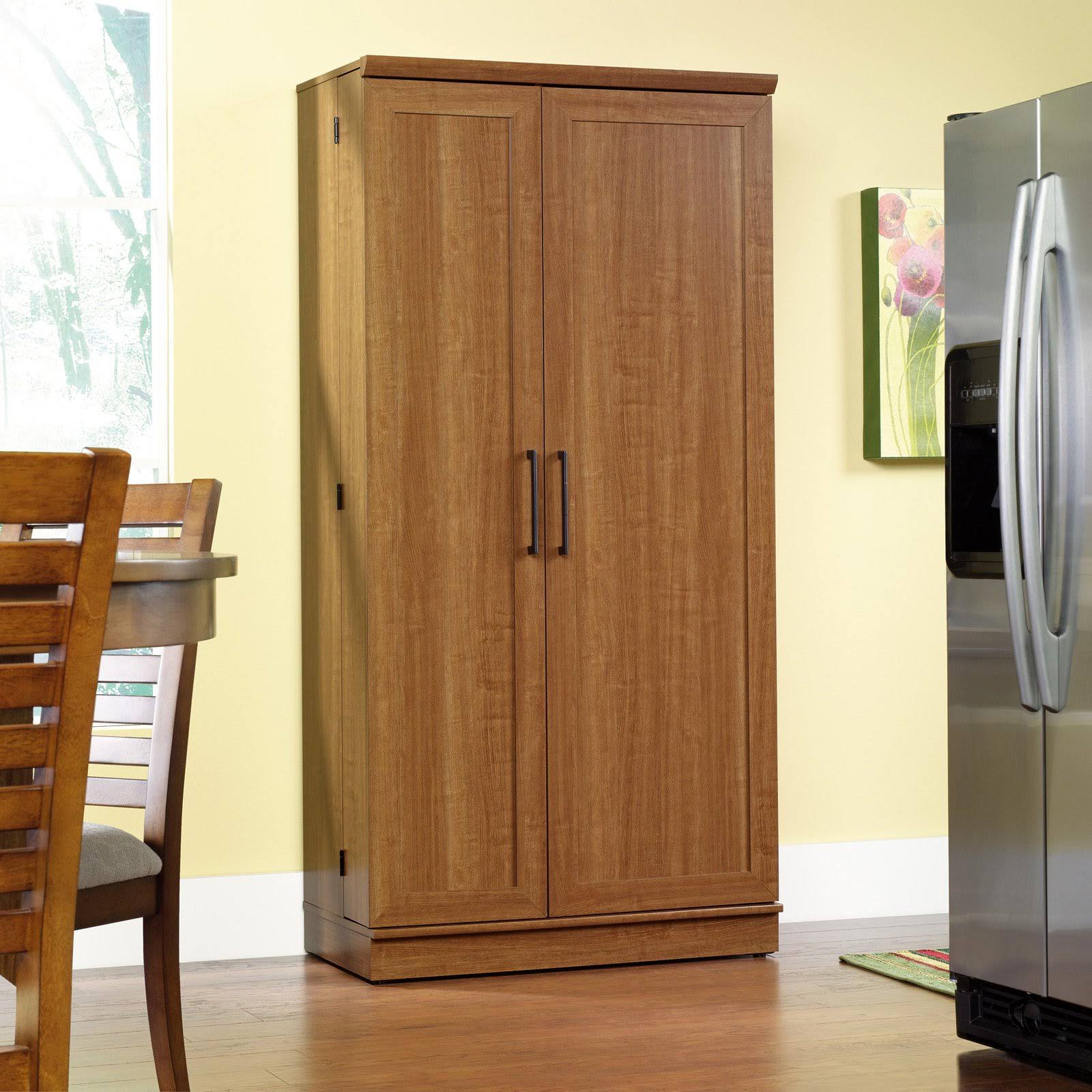 Sauder HomePlus Storage Cabinet Sienna Oak