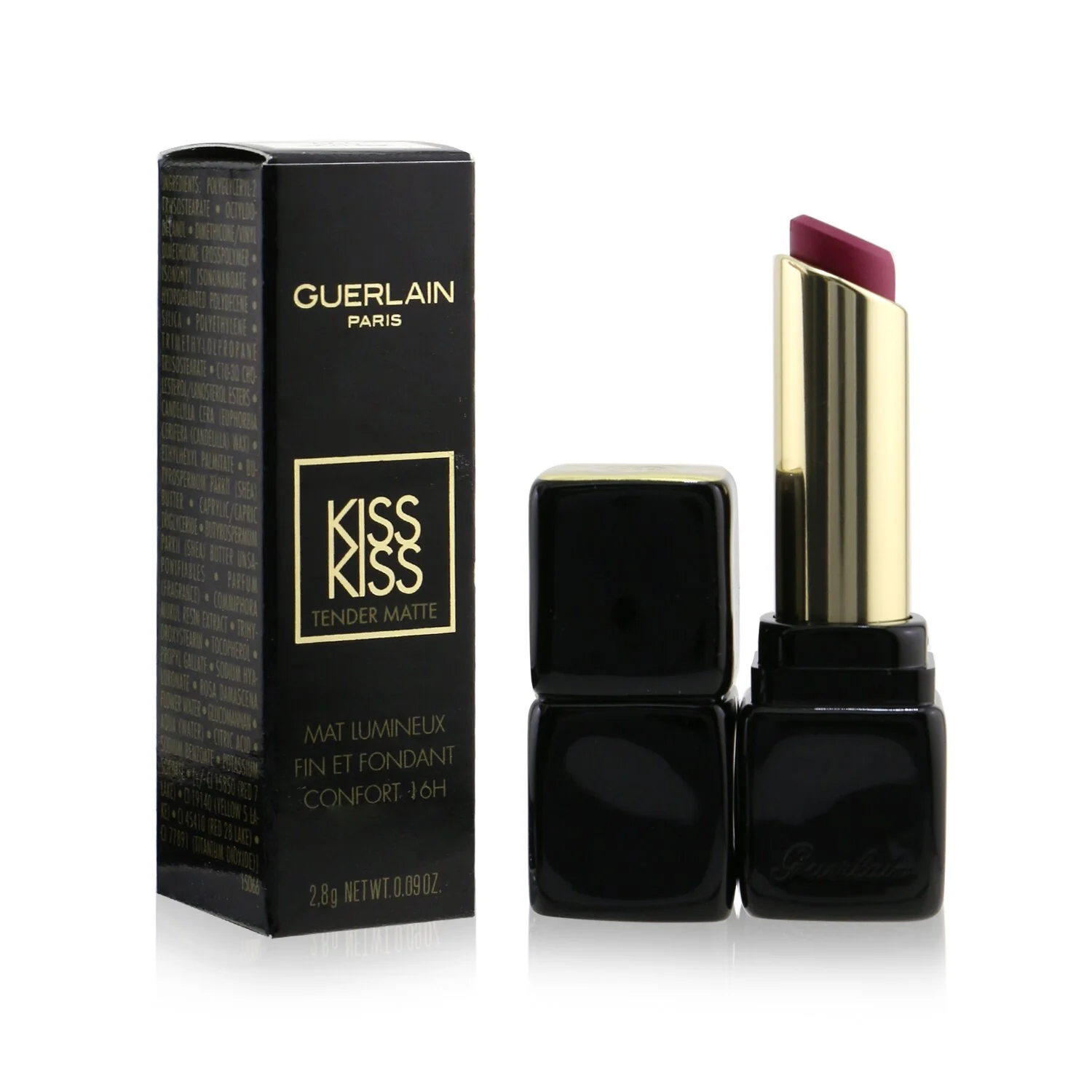 Guerlain Kisskiss Tender Matte Lipstick - # 940 My Rouge  2.8g/0.09oz