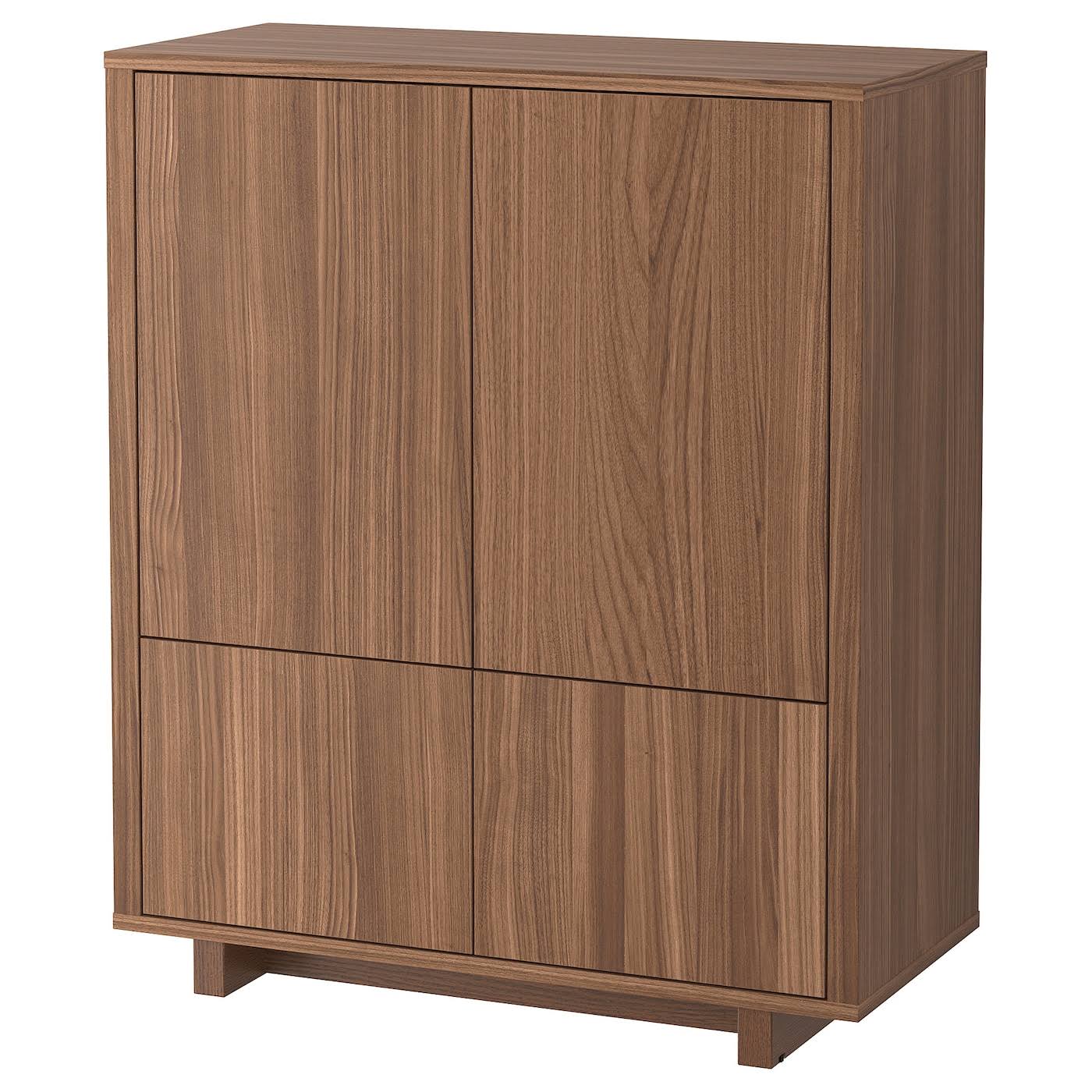 IKEA - Stockholm Cabinet with 2 Drawers, Walnut Veneer, 35 3/8x42 1/8