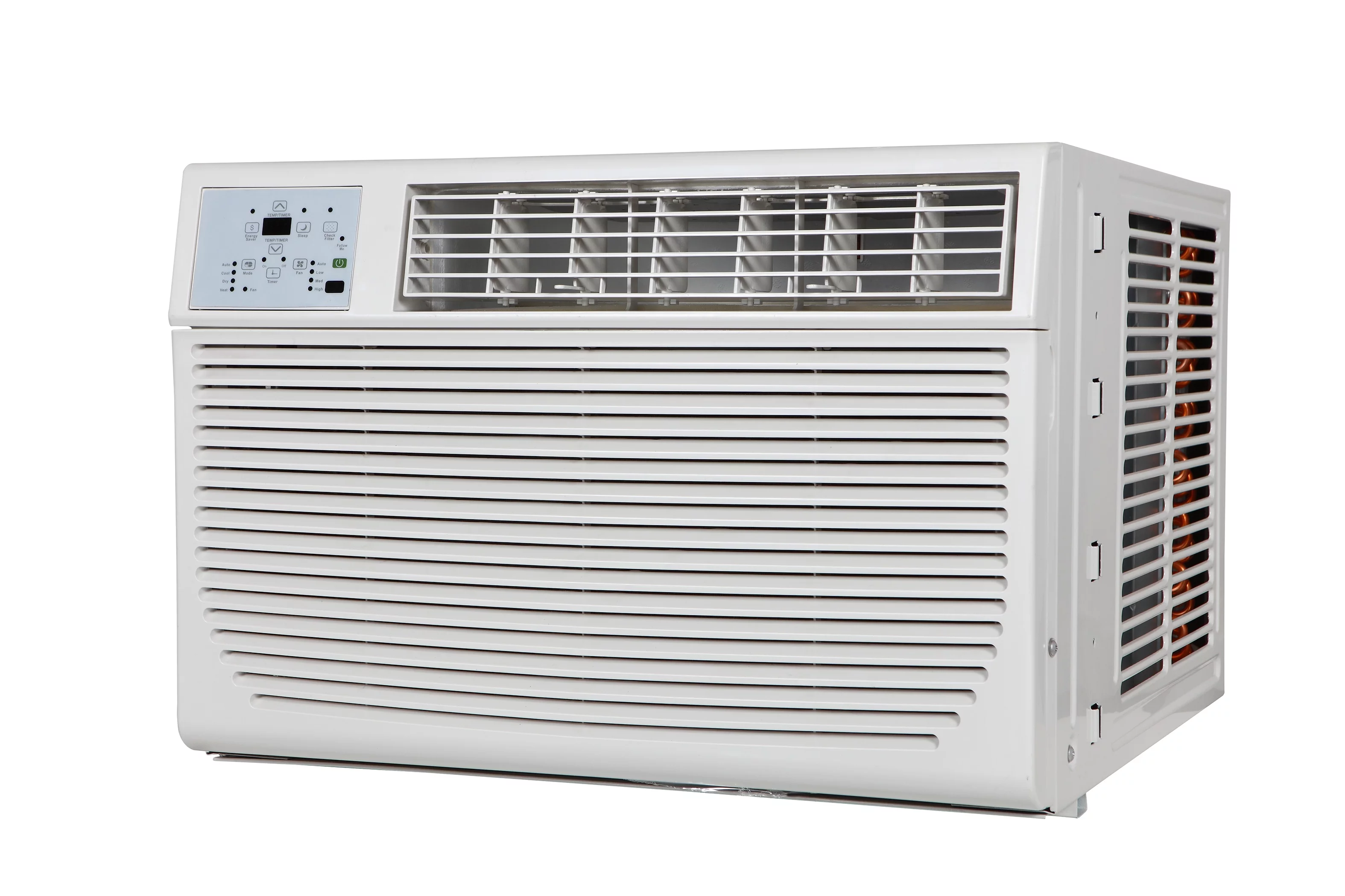 Keystone 12,000 BTU 230-V 550 sq. ft. Window Air Conditioner with Heater, White, KSTHW12A - Radiant Selections