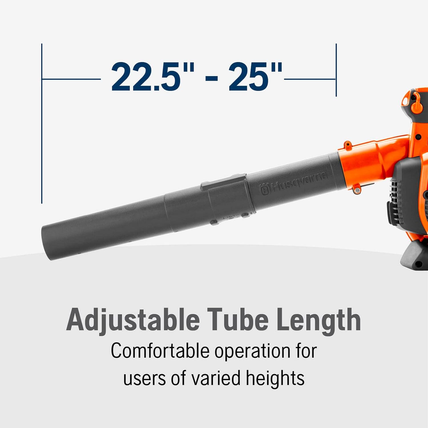 Husqvarna 125BVx Gas Leaf Blower, 28-cc 1.1-HP 2-Cycle Handheld Leaf Blower Vacuum Kit with Mulcher and Vac Bag, 470-CFM, 170-MPH