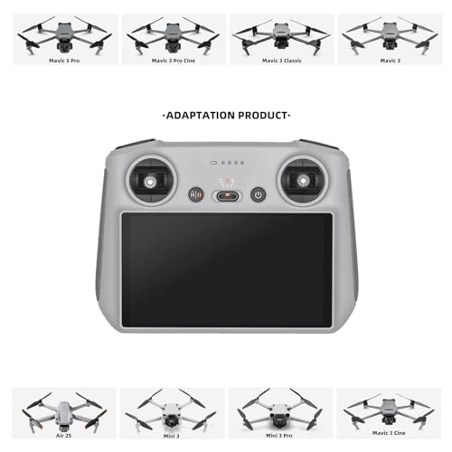 RC - Remote Controller for DJI Mini 3/3 Pro/Mavic 3 C/3/Mavic Air 2S, Lightweight Body, FHD Screen, 4hr Battery, O3+ Transmission