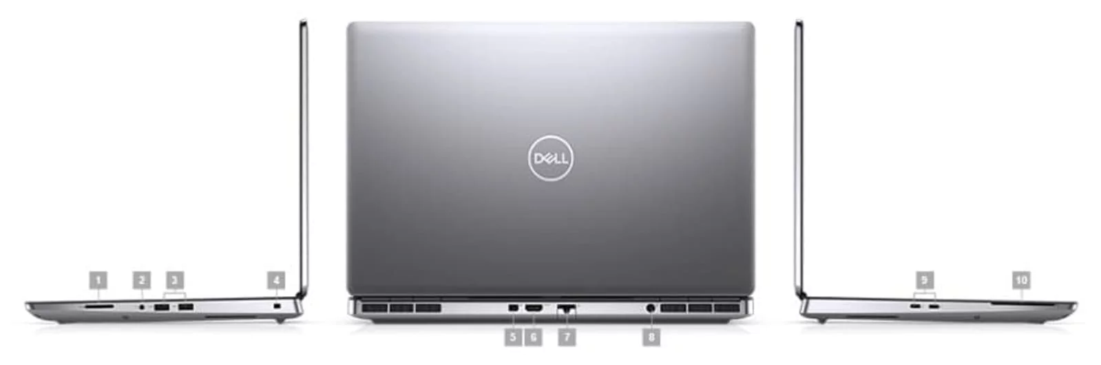 Restored Dell Precision 7000 7560 Workstation Laptop (2021) | 15.6" FHD | Core i7 - 512GB SSD - 64GB RAM - Nvidia T1200 | 8 Cores @ 4.8 GHz