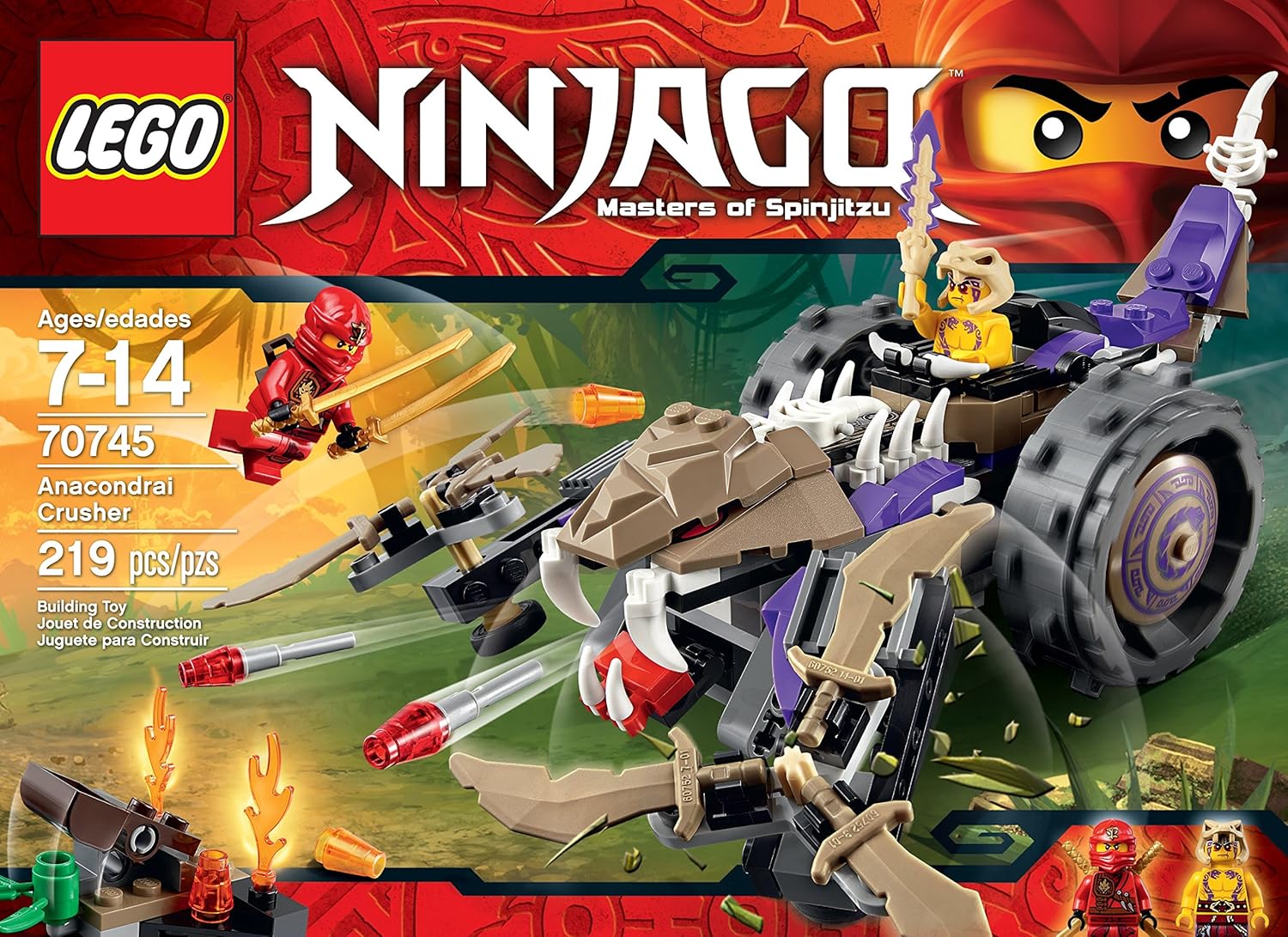 LEGO Ninjago Anacondrai Crusher