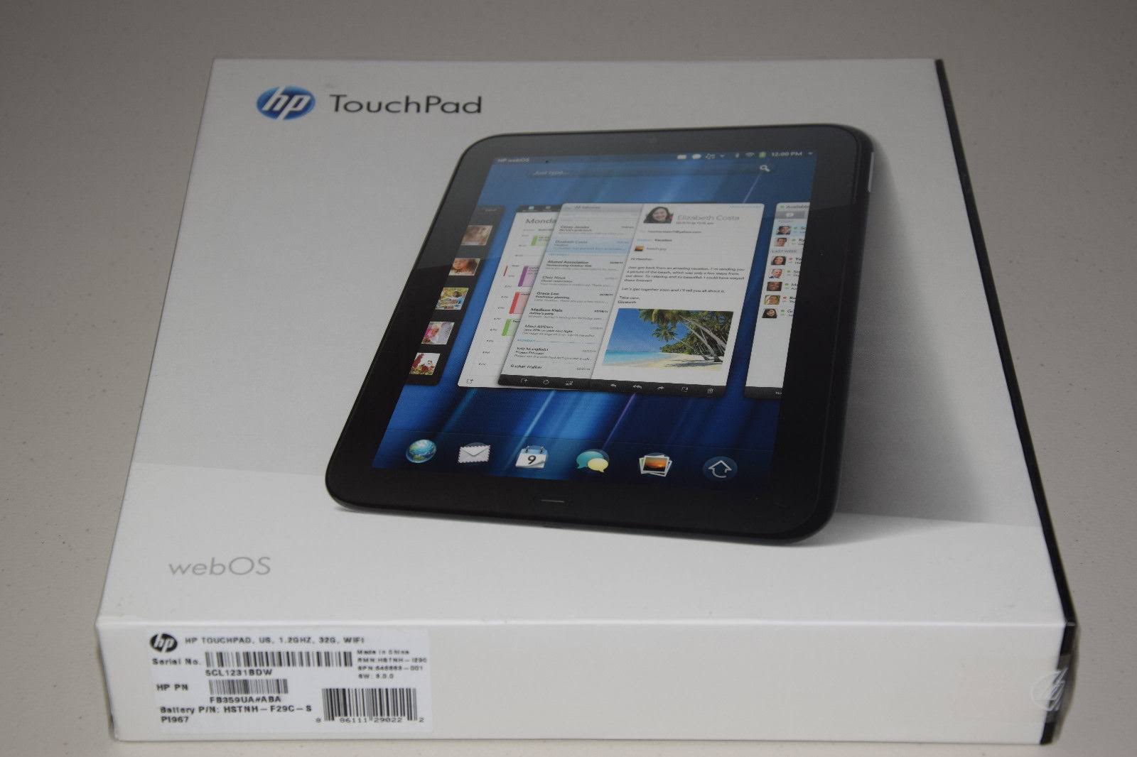 HP Touchpad FB359UA 32GB, Wi-Fi, 9.7in - Glossy Black