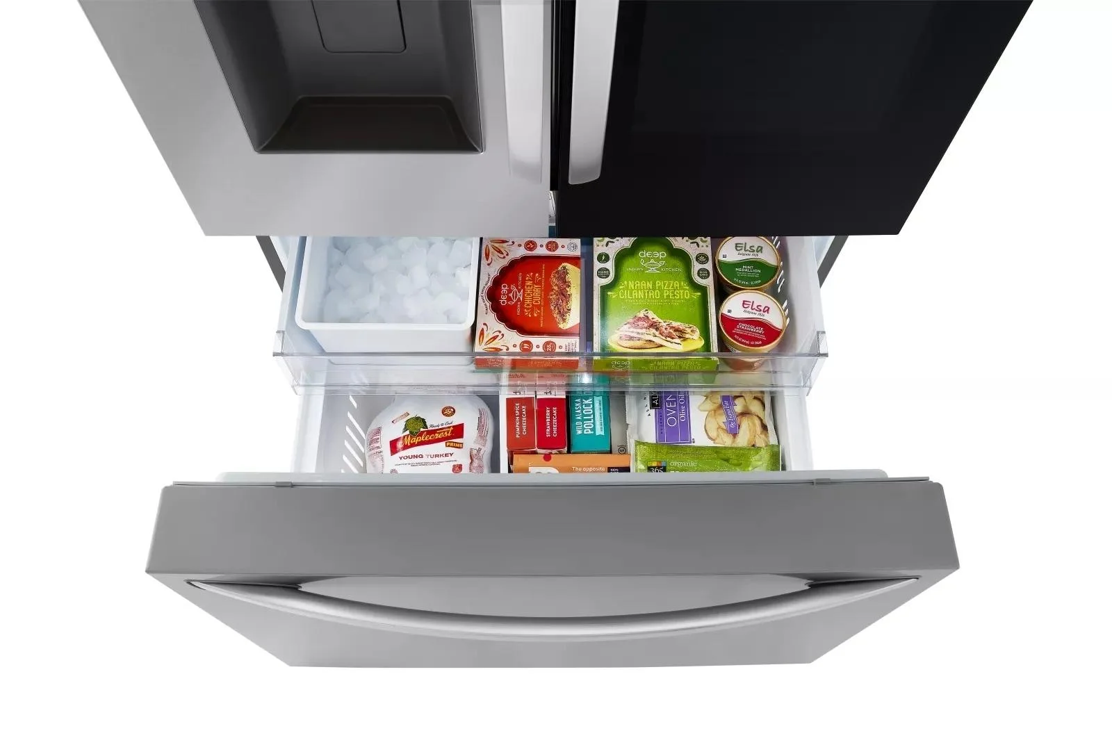 36 Inch Counter-Depth MAX™ Smart French Door Refrigerator with Extra Large 26 cu