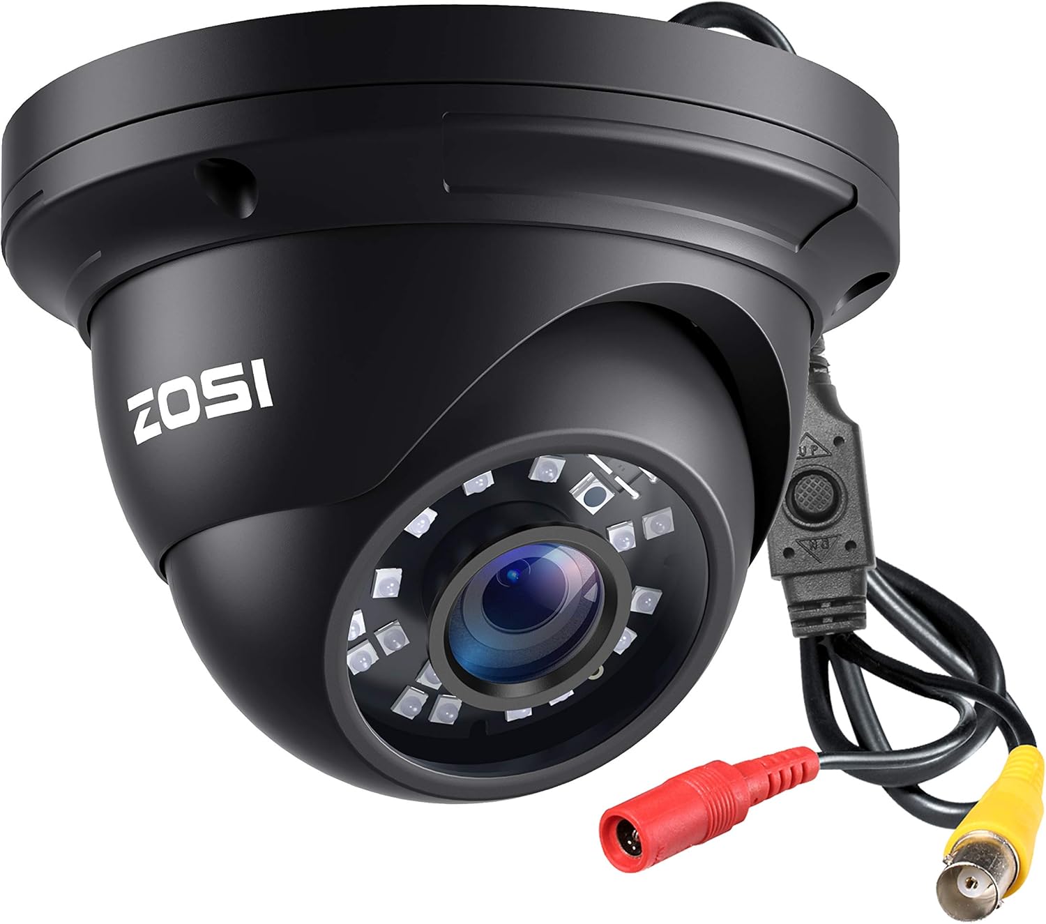ZOSI 16CH 1080P Security Camera System with 2TB Hard Drive,H.265+ 16Channel 1080P HD-TVI DVR with 8PCS 1080P Outdoor Indoor Surveillance Cameras