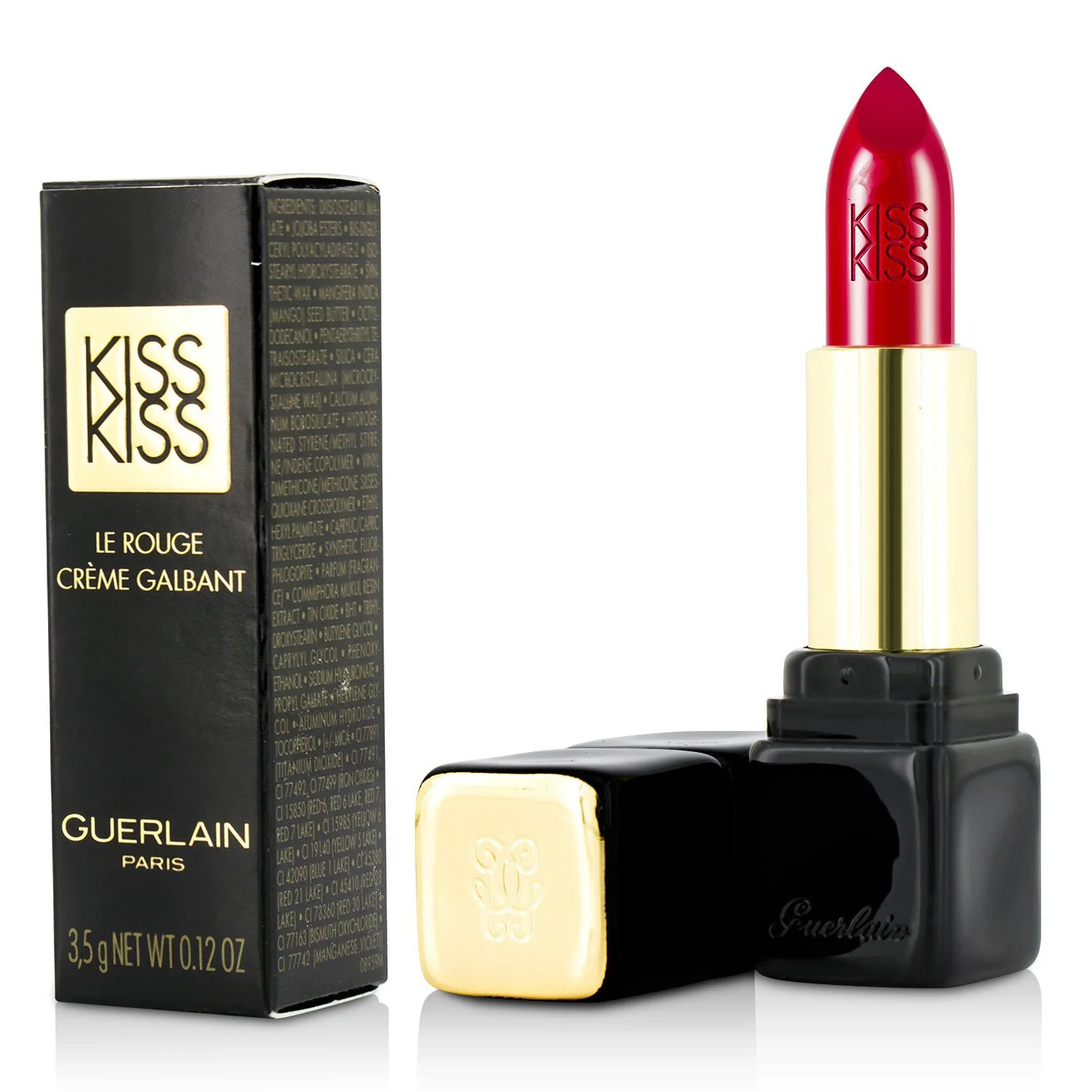 Guerlain KissKiss Shaping Cream Lip Colour - # 330 Red Brick  3.5g/0.12oz