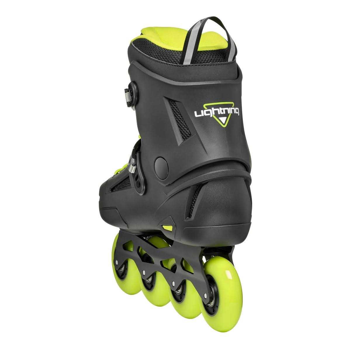 Rollerblade Lightning Black/Lime Inline Skates - Sports Supplies Online Store